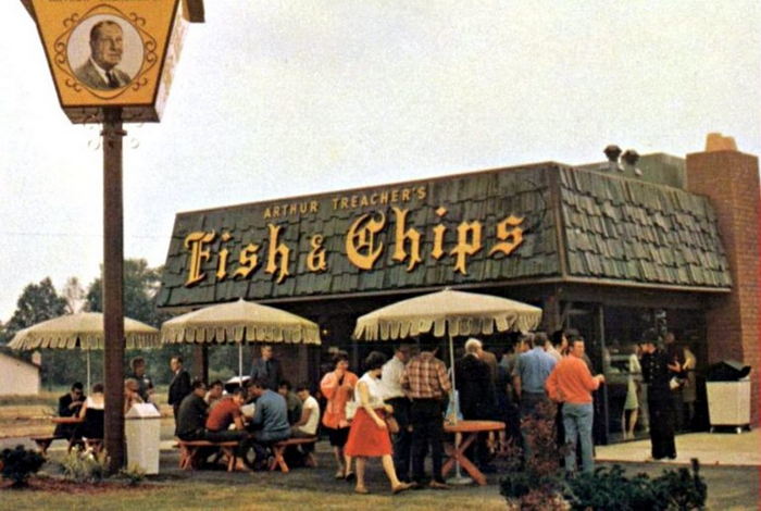 Arthur Treachers Fish & Chips - Typical Treachers (newer photo)